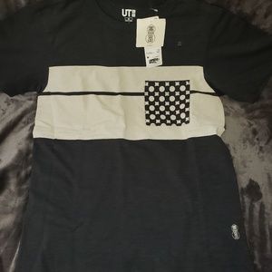 Karacho 08 Dark Gray mens size medium pocket tee